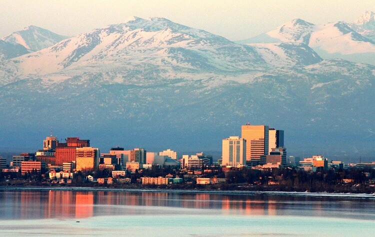 Anchorage (Alaska, USA) - rodzinne miasto Frasera